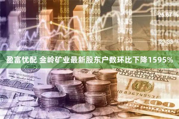 盈富忧配 金岭矿业最新股东户数环比下降1595%